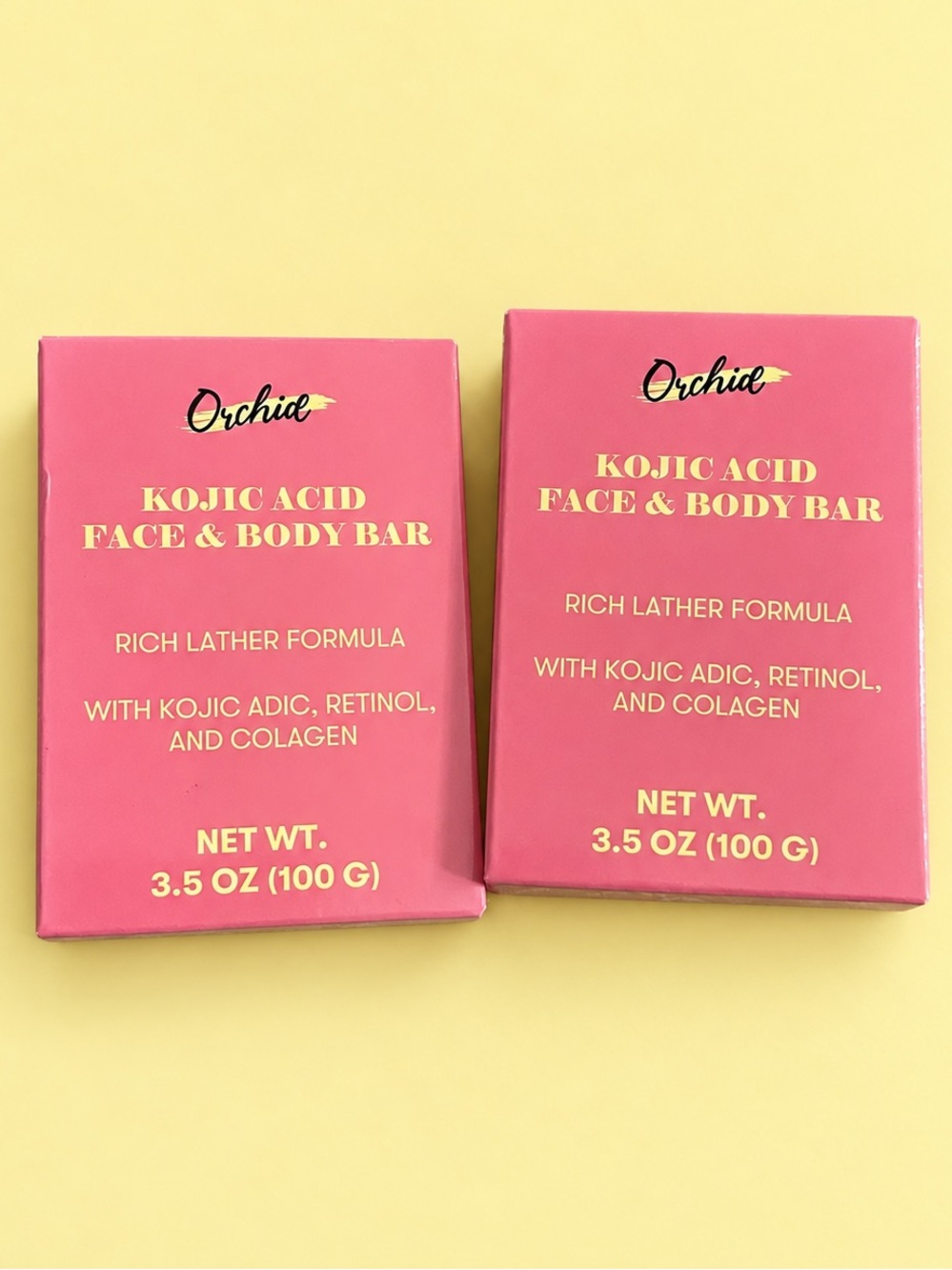 Orchid Kojic Acid Face & Body Bar
